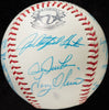 1980's Cracker Jack Old Timer's Classic HOF Multi Signed Baseball Beckett COA