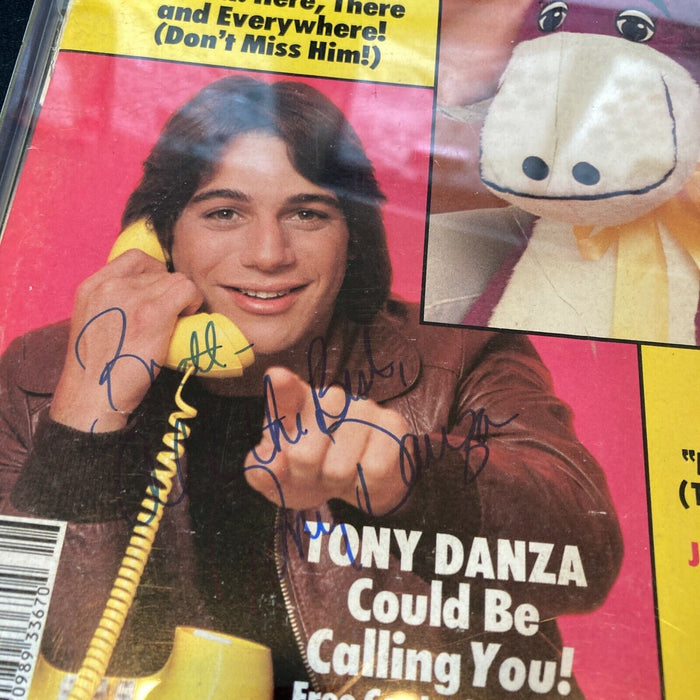 Tony Danza Signed Autographed Vintage 1979 Magazine