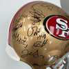 2022 San Francisco 49ers Team Signed Full Size Helmet 32 Sigs PSA DNA COA