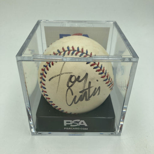 Tony Curtis Signed Official 1995 All Star Game Baseball PSA DNA COA