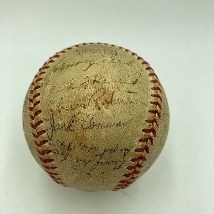 Ted Williams 1945 World War 2 Pearl Harbor Navy All Stars Signed Baseball JSA