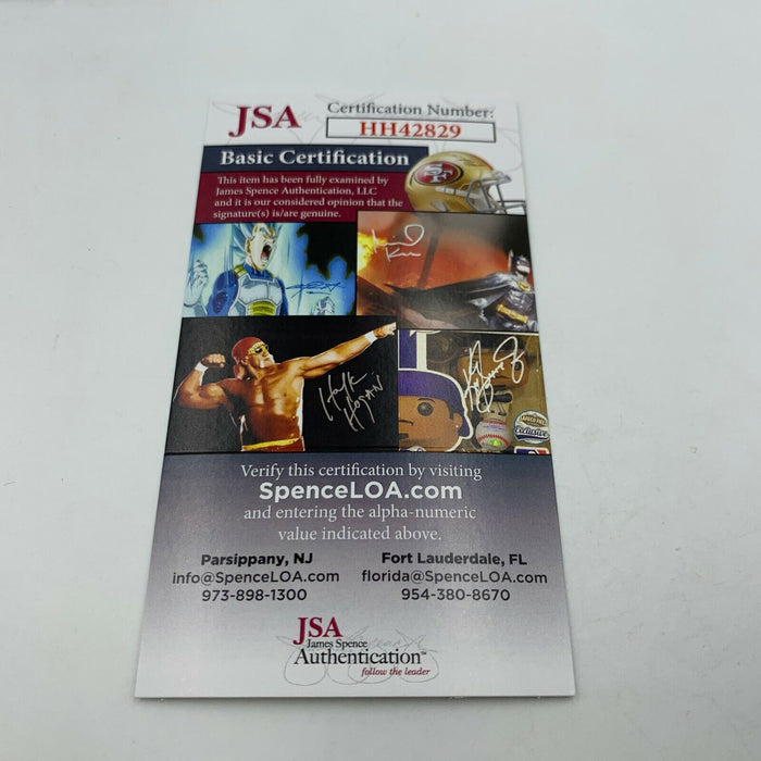 Bruce Summerhays Signed Autographed Golf Ball PGA With JSA COA