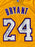 Kobe Bryant "Mamba Out" Signed #24 Authentic Los Angeles Lakers Jersey Panini