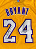 Kobe Bryant "Mamba Out" Signed #24 Authentic Los Angeles Lakers Jersey Panini