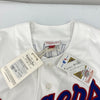 Nolan Ryan Signed Heavily Inscribed STATS Texas Rangers Jersey PSA DNA MINT 9