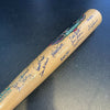 1967 Boston Red Sox AL Champs Team Signed Baseball Bat Carl Yastrzemski JSA COA