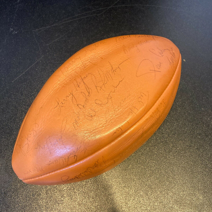 1975 Green Bay Packers Team Signed Wilson NFL Game Football JSA COA