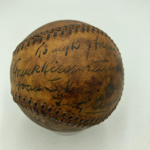 Lefty George Single Signed 1915 Official National League Baseball