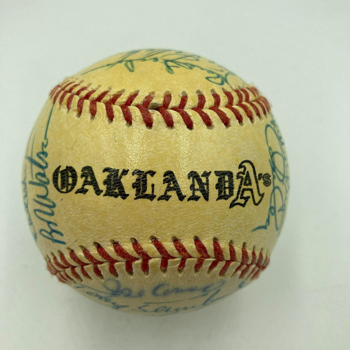 1987 Oakland A’s Team Signed Baseball Mark Mcgwire PSA DNA COA