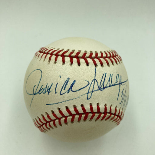Jessica Lange Signed Official Major League Baseball Movie Star With JSA COA