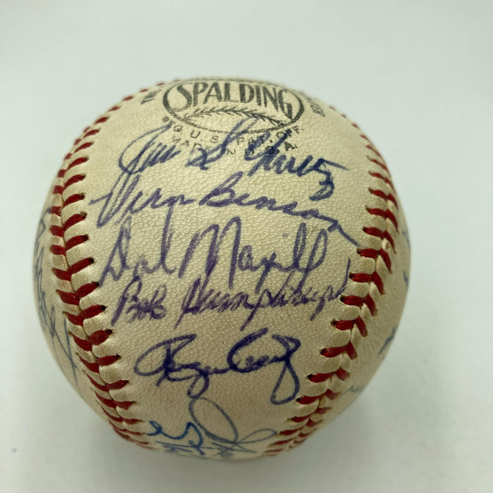 1964 St. Louis Cardinals World Series Champs Team Signed Baseball JSA COA