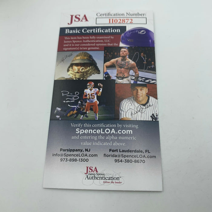 Bobbie Bresee Scream Queen Signed Baseball JSA COA Model Celebrity