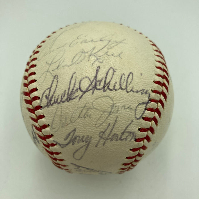 1965 Boston Red Sox Team Signed American League Baseball Beckett COA