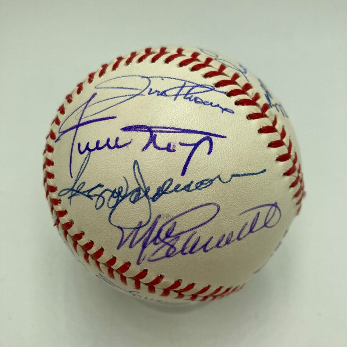 500 Home Run Signed Baseball With 18 Sigs! Mickey Mantle Ted Williams JSA COA