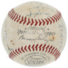 1955 Brooklyn Dodgers W.S. Champs Team Signed Baseball Jackie Robinson JSA COA