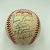 1996 Yankees Team Signed World Series Baseball Derek Jeter Mariano Rivera JSA