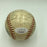 Rare 1936 Cleveland Indians Team Signed Baseball Bob Feller Rookie JSA COA