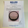 Historic 1928 New York Rangers First Stanley Cup Game Used Game Winning Puck