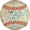 Joe Dimaggio 1976 Old Timers Multi Signed Game Used American League Baseball PSA