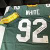 Reggie White "Minister Of Defense" Signed Inscribed Green Bay Packers Jersey JSA