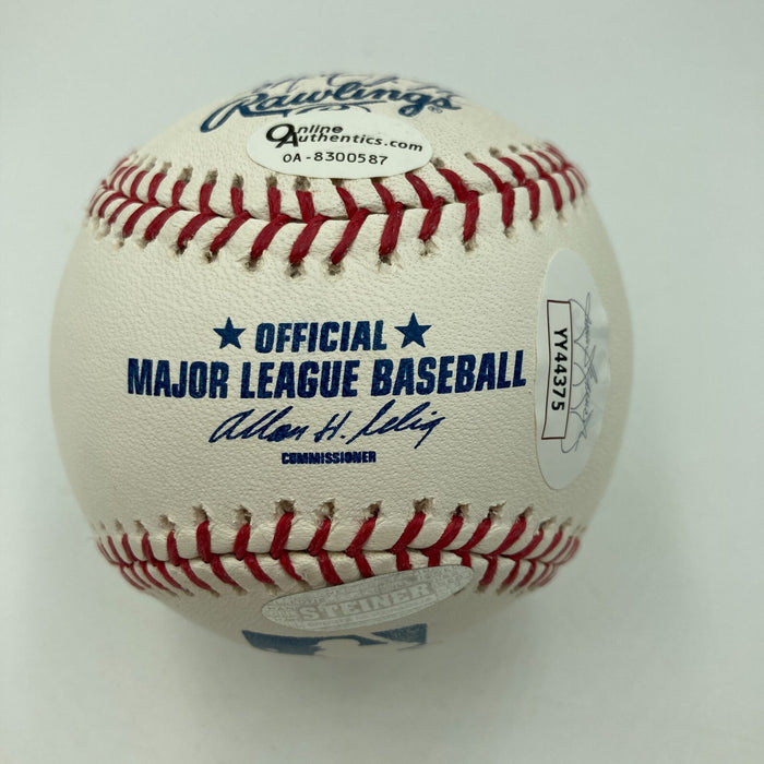 Sandy Koufax Perfect Game Pitchers Signed Baseball With Inscriptions JSA COA