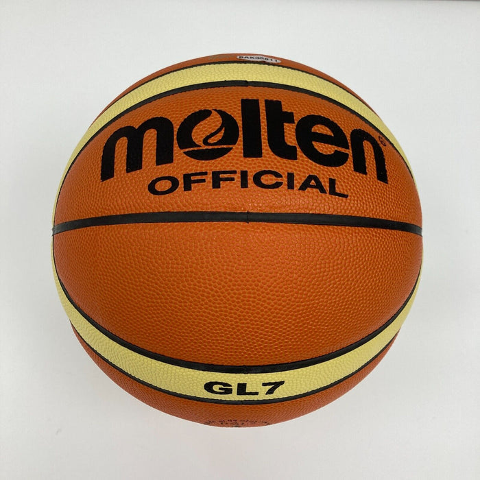 Kobe Bryant "2008 USA Gold" Signed Official Olympics FIBA Basketball UDA & JSA