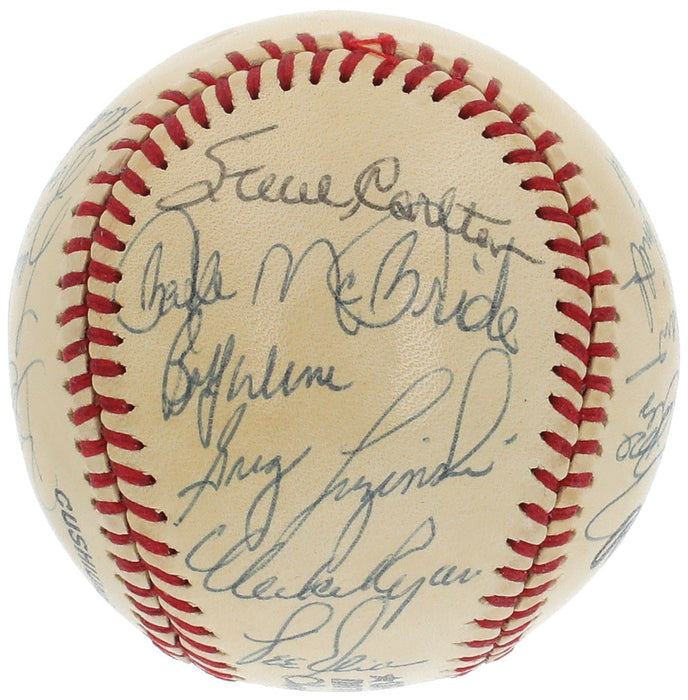 1980 Philadelphia Phillies World Series Champs Team Signed Baseball JSA COA