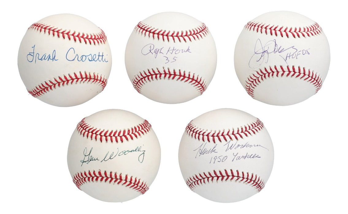 1950 New York Yankees WS Champs Team Signed Baseball Collection 35 Balls JSA COA