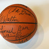 1976-77 Portland Trail Blazers NBA Champs  Team Signed Basketball UDA COA