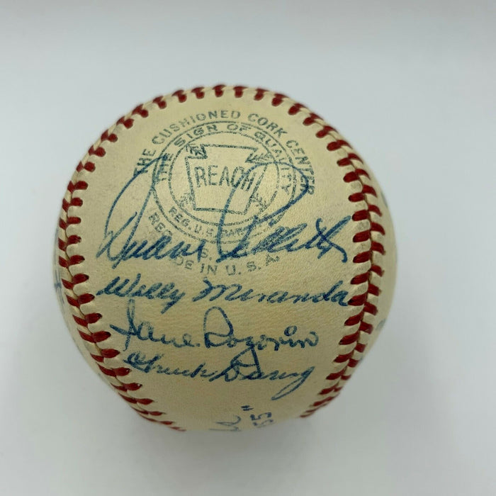 Stunning 1955 Baltimore Orioles Team Signed American League Baseball JSA COA