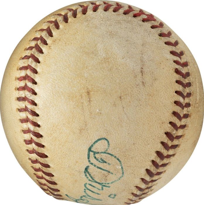 Magnificent Tris Speaker Single Signed American League Baseball PSA DNA COA