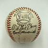 Mickey Mantle Joe DiMaggio Pie Traynor Hall Of Fame Multi Signed Baseball JSA