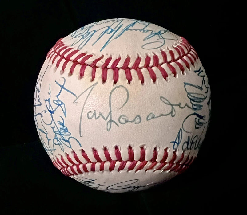 1988 Los Angeles Dodgers World Series Champs Team Signed Baseball JSA COA