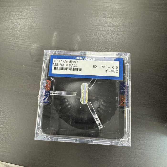 1937 St Louis Cardinals Signed Baseball Dizzy Dean Frank Frisch Jesse Haines PSA