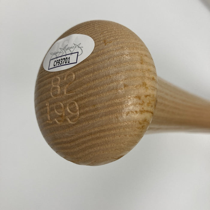 Yogi Berra Signed Inscribed 1999 Opening Day First Pitch Baseball Bat JSA COA