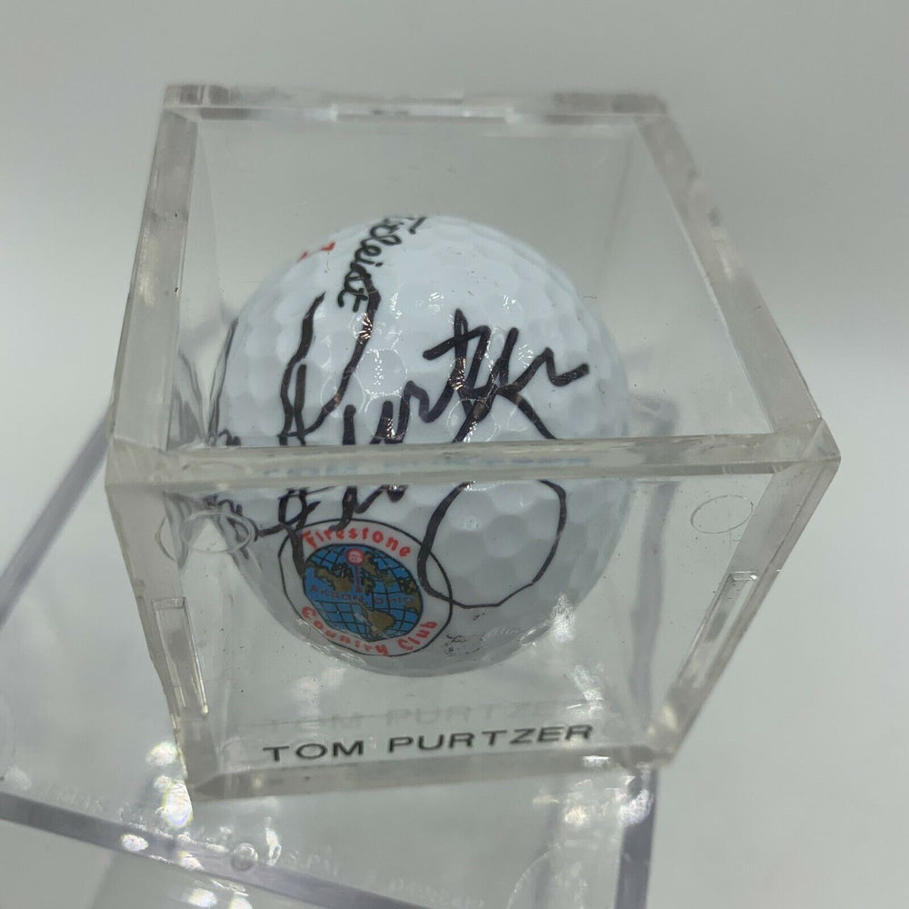 Tom Purtzer Signed Autographed Golf Ball PGA With JSA COA