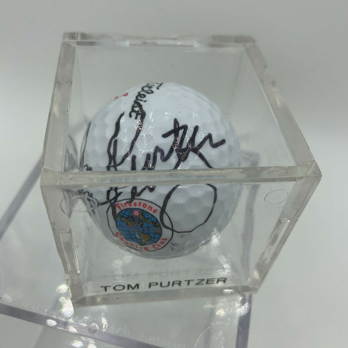 Tom Purtzer Signed Autographed Golf Ball PGA With JSA COA