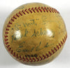 1946 Chicago Cubs Team Signed National League Ford Frick Baseball JSA COA