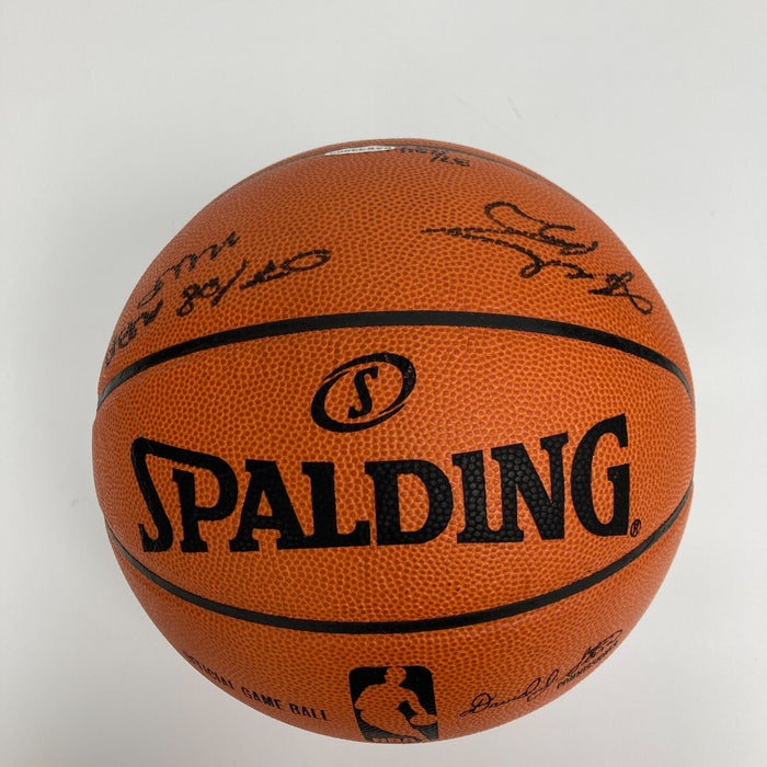 Kobe Bryant "2007-08 MVP" Signed Spalding Game Basketball Upper Deck UDA COA