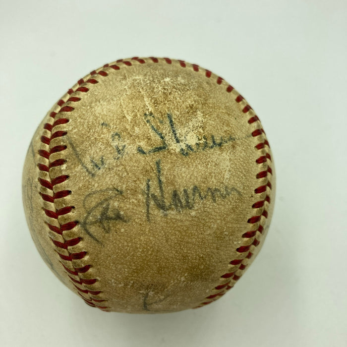 1967 St. Louis Cardinals World Series Champs Team Signed Baseball JSA COA
