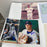 Lot Of (18) Signed MLB Baseball Photos Jose Canseco Bob Feller Don Larsen