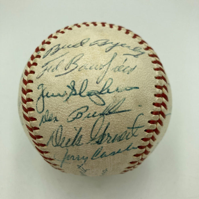 Ted Williams 1958 Boston Red Sox Team Signed Official American League Baseball