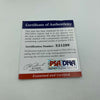 Danny Salazar Cleveland Indians Signed Official Major League Baseball PSA DNA