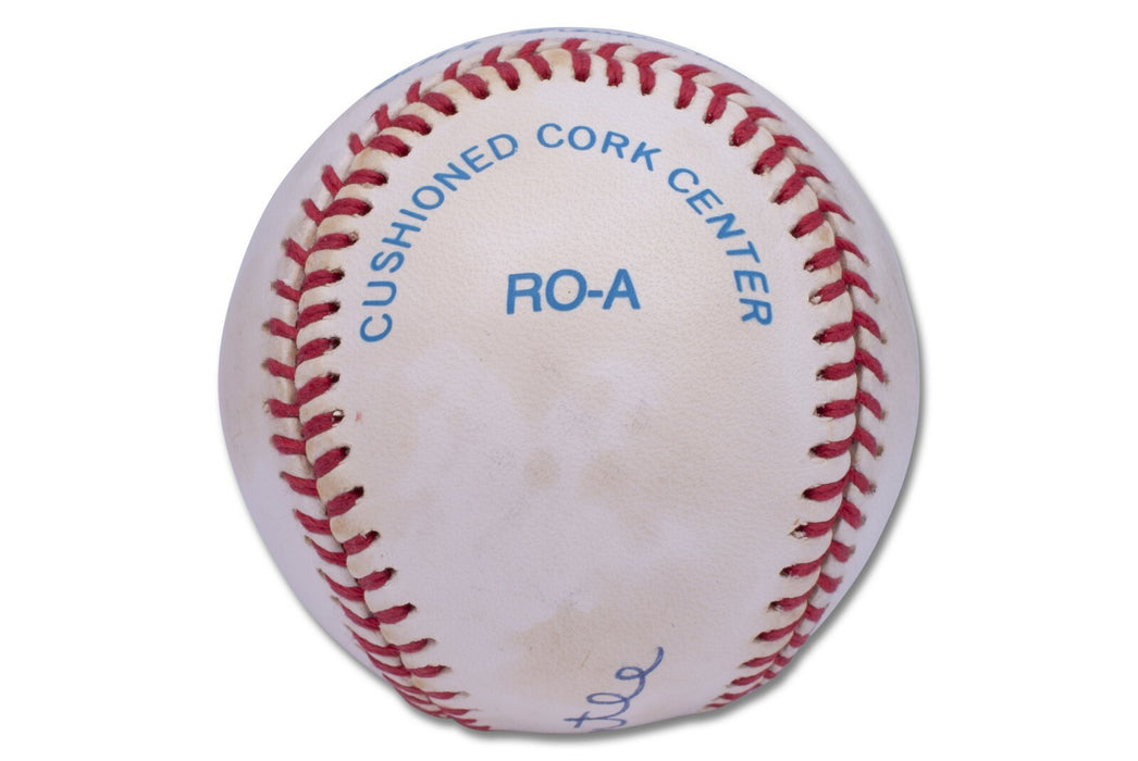 Mickey Mantle Signed American League Baseball Beckett Graded MINT 9