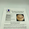 Mickey Lolich Signed Career Win No. 122 Final Out Game Used Baseball Beckett COA