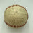 1934 St. Louis Cardinals World Series Champs Team Signed Baseball With JSA COA