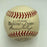 Beautiful 1950's Leo Durocher Signed National League Giles Baseball JSA COA