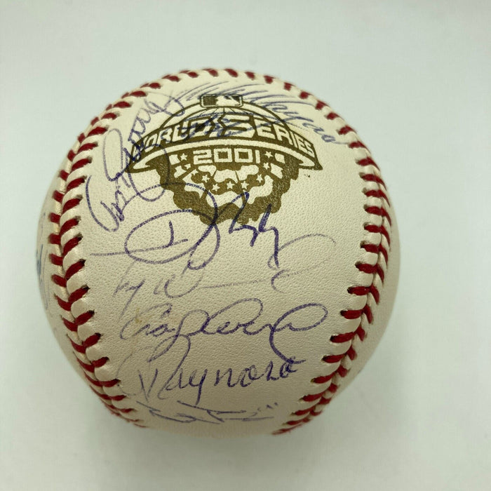 2001 Arizona Diamondbacks World Series Champs Team Signed W.S. Baseball JSA COA