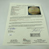 1958 New York Yankees World Series Champs Team Signed Baseball JSA COA