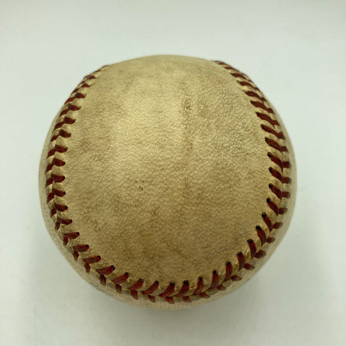 Beautiful Jimmie Foxx Single Signed National League Baseball Beckett COA